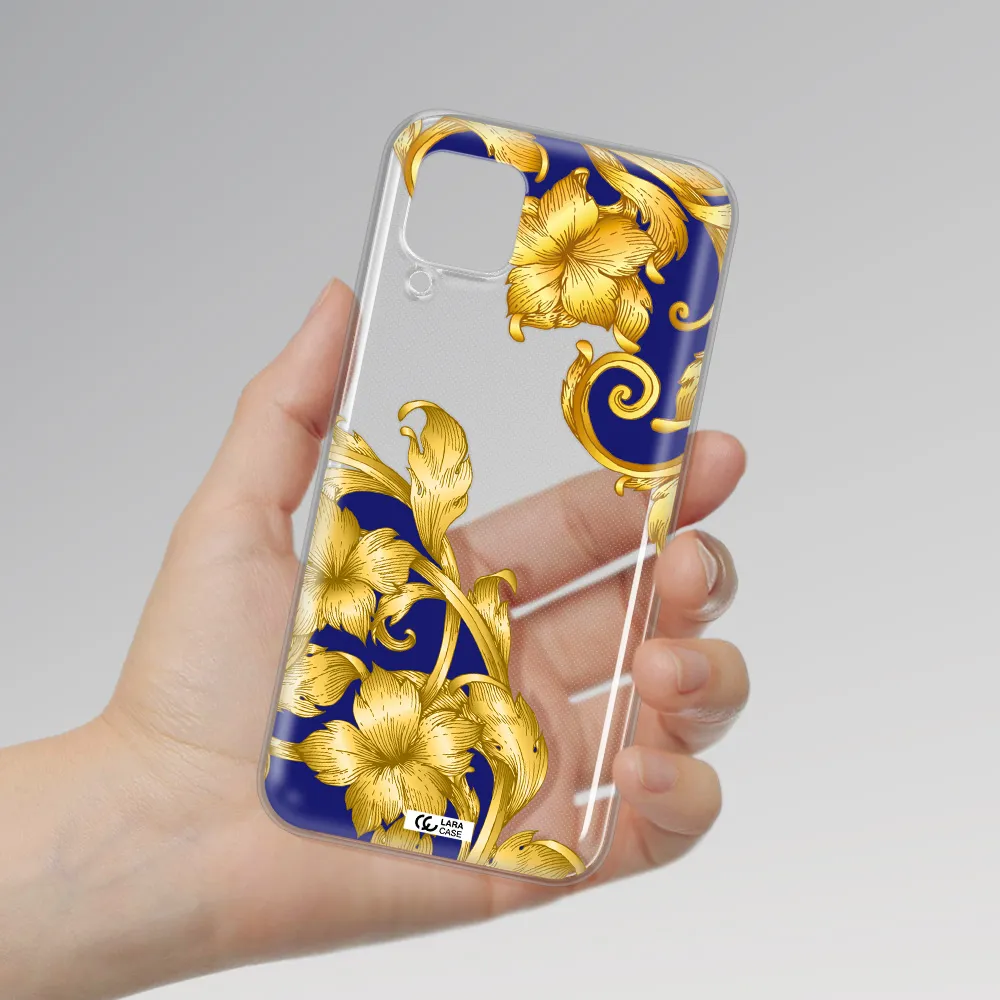 Golden Baroque Huawei P40 Lite Clear TPU Case