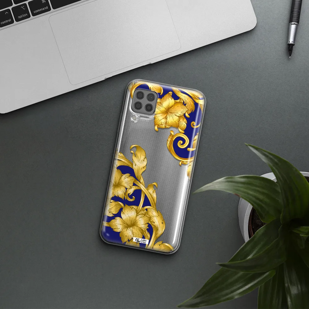Golden Baroque Huawei P40 Lite Clear TPU Case