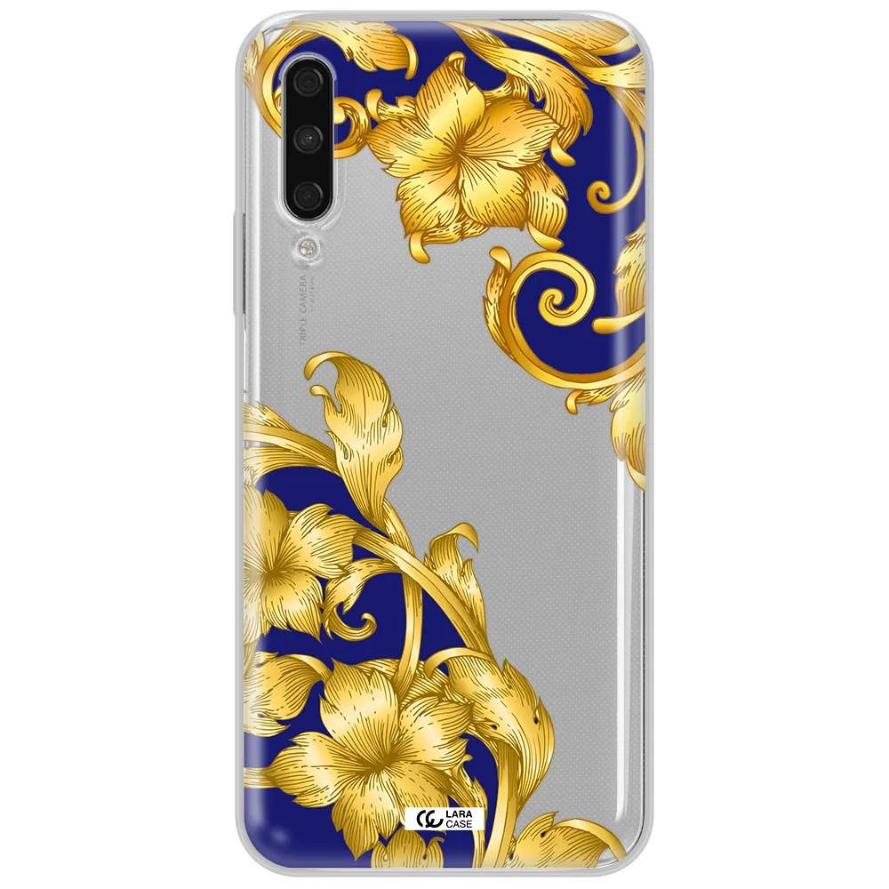 Golden Baroque Huawei Y9S Clear Tpu Case