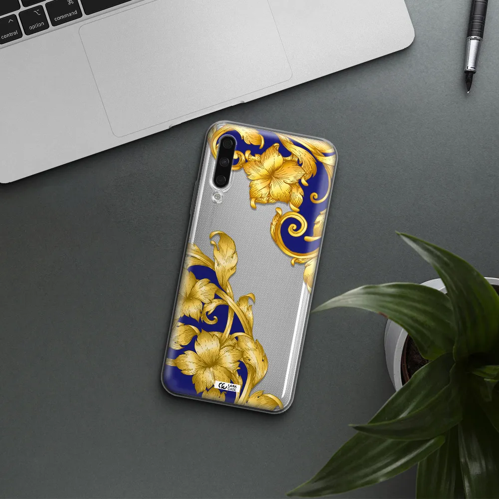 Golden Baroque Huawei Y9S Clear Tpu Case