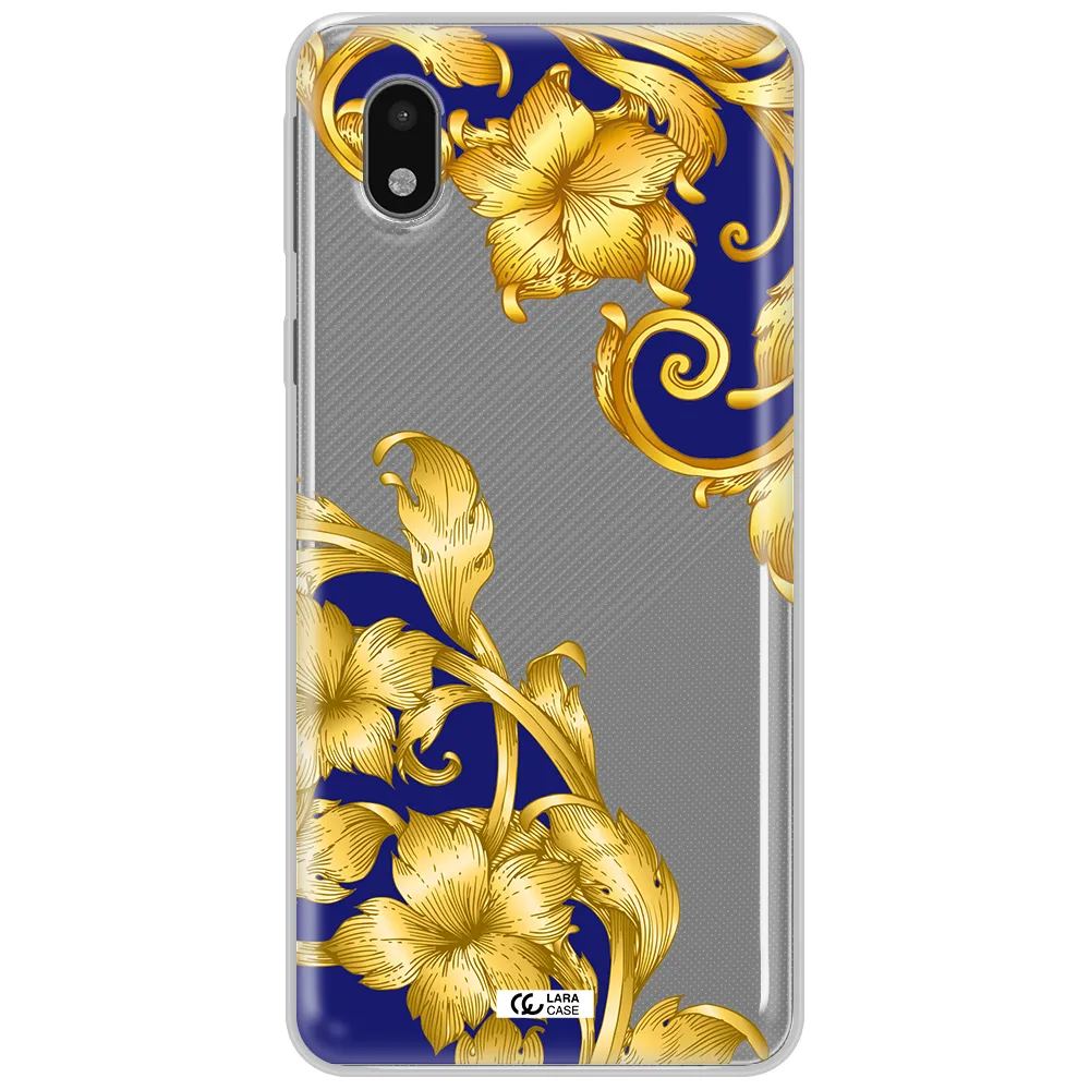 Golden Baroque Samsung A01 Core Clear Tpu Case
