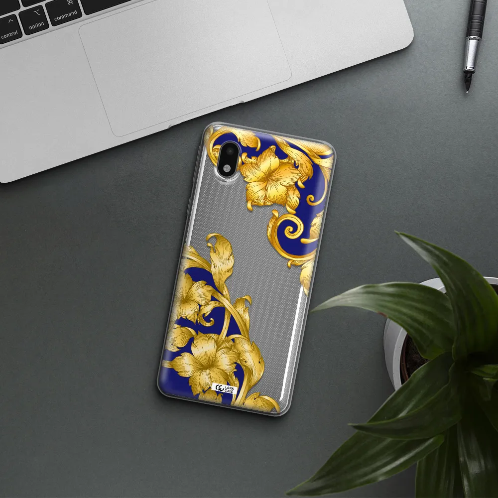 Golden Baroque Samsung A01 Core Clear Tpu Case