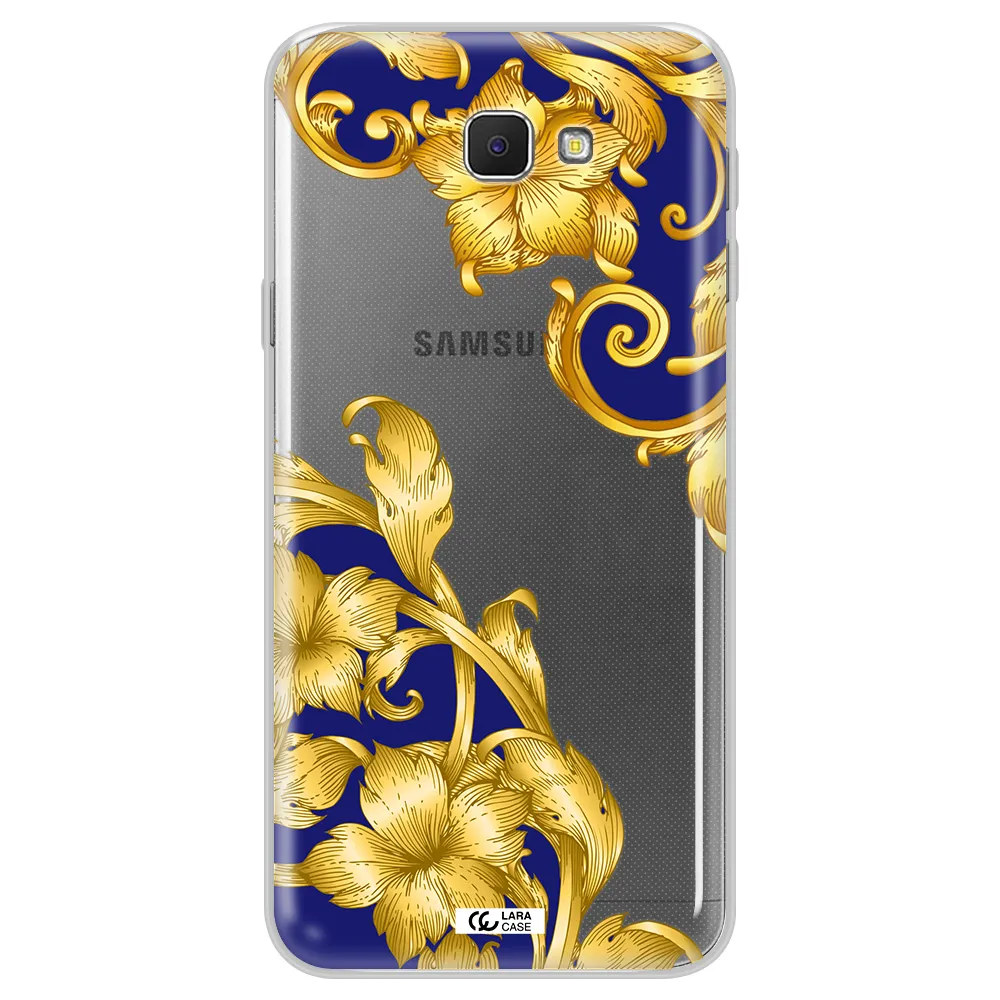 Golden Baroque Samsung J5 Prime Clear TPU Case