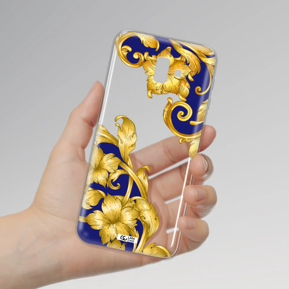 Golden Baroque Samsung J6 Plus Clear TPU Case