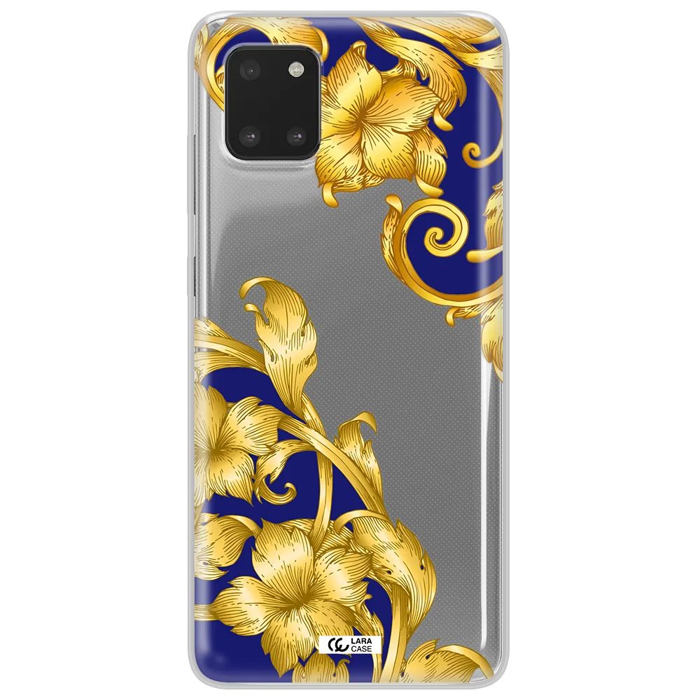 Golden Baroque Samsung Note 10 Lite Clear TPU Case