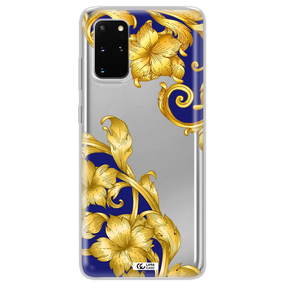Golden Baroque Samsung S 20 Plus Clear TPU Case