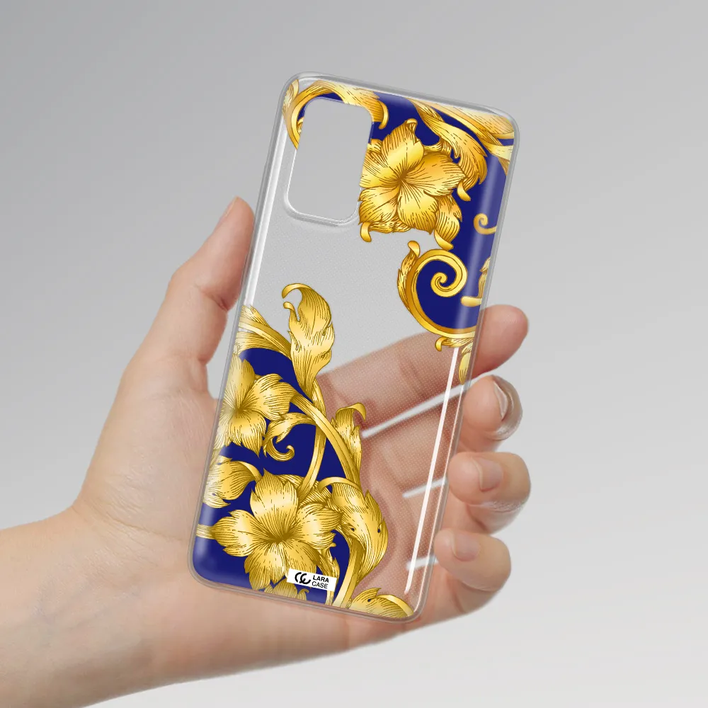 Golden Baroque Samsung S 20 Plus Clear TPU Case