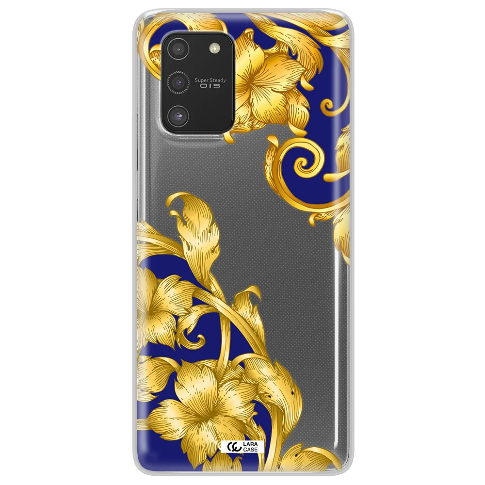 Golden Baroque Samsung S10 Lite Clear TPU Case