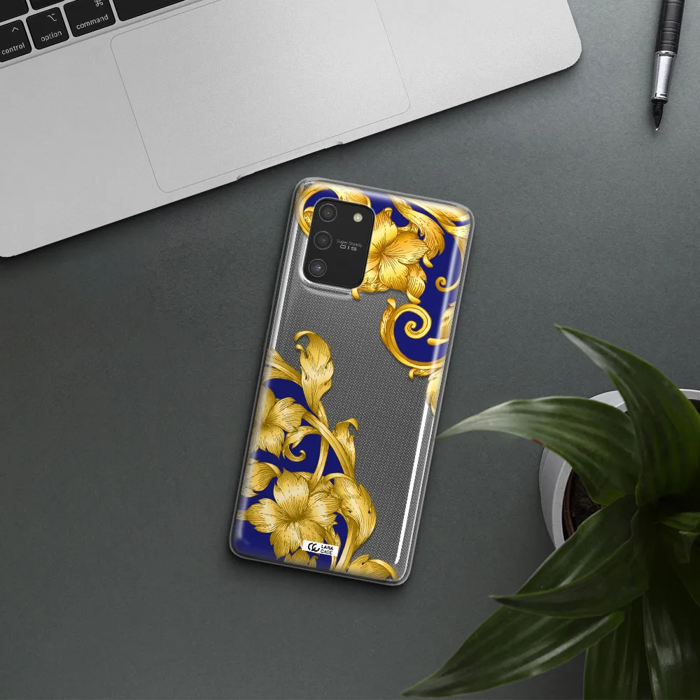 Golden Baroque Samsung S10 Lite Clear TPU Case