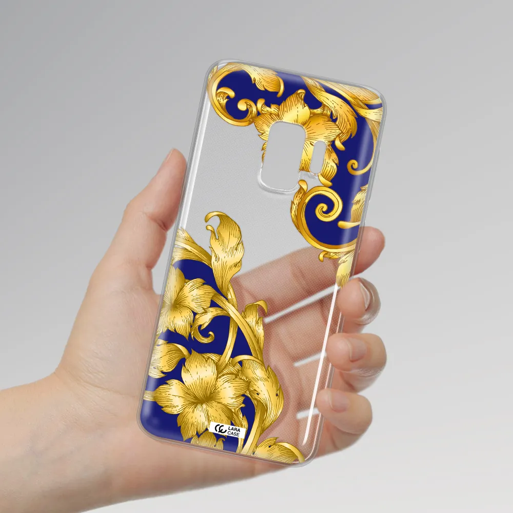 Golden Baroque Samsung S9 Clear TPU Case
