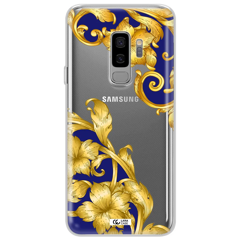 Golden Baroque Samsung S9 Plus Clear TPU Case