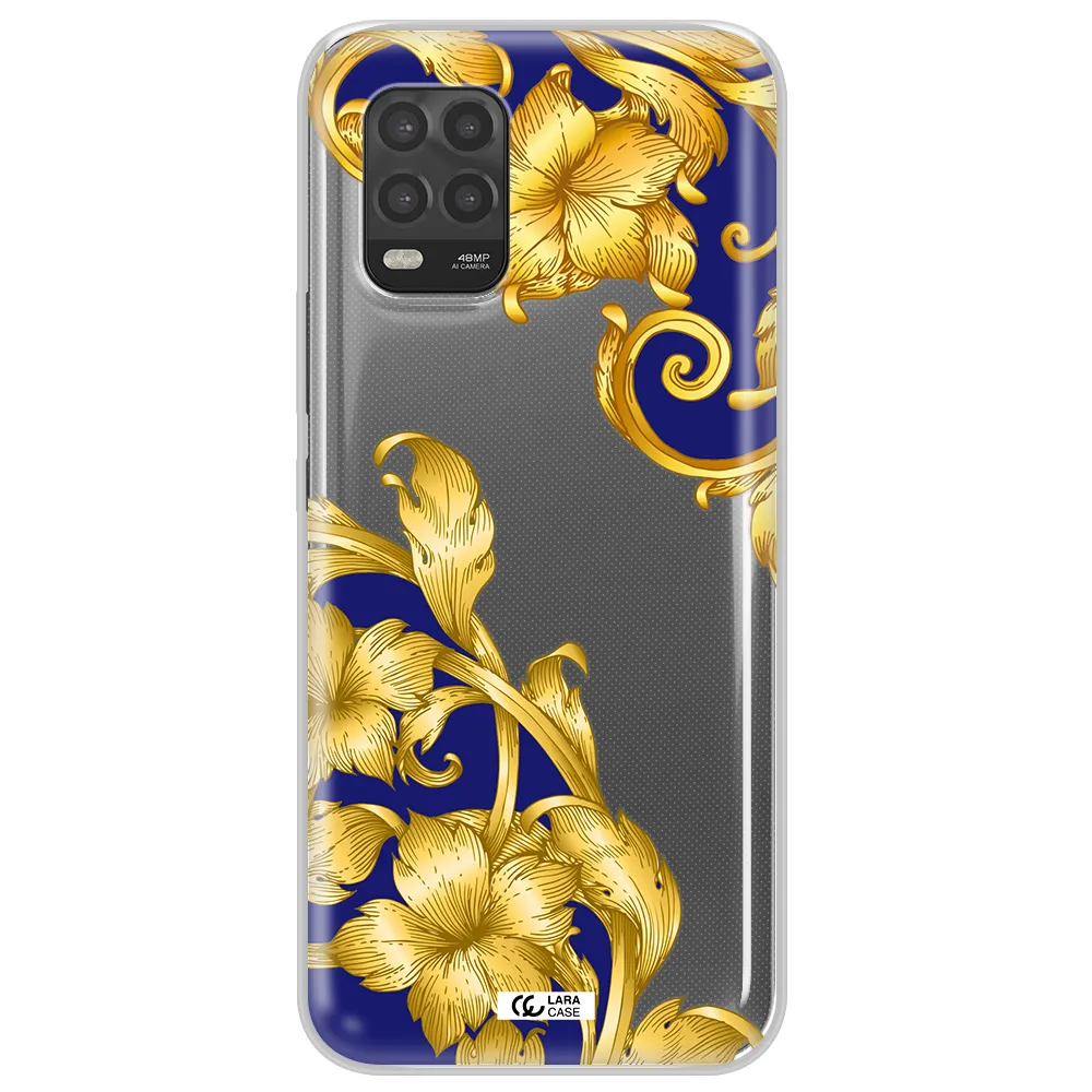 Golden Baroque Xiaomi Mi 10 Lite Clear TPU Case