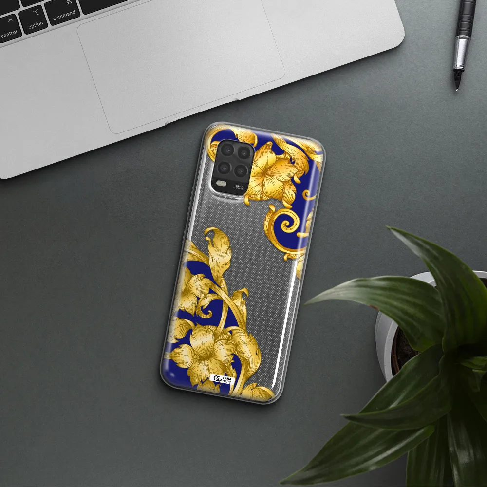 Golden Baroque Xiaomi Mi 10 Lite Clear TPU Case
