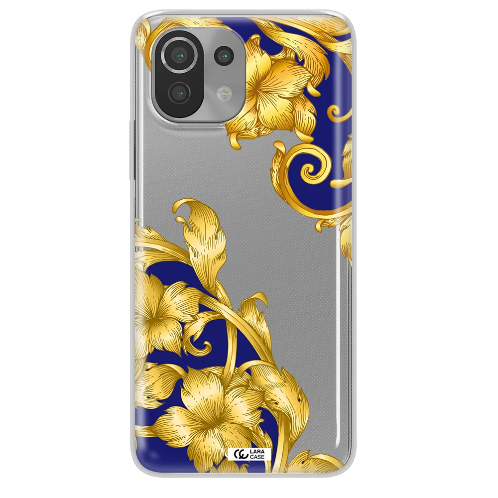 Golden Baroque Xiaomi Mi 11 Lite Clear TPU Case