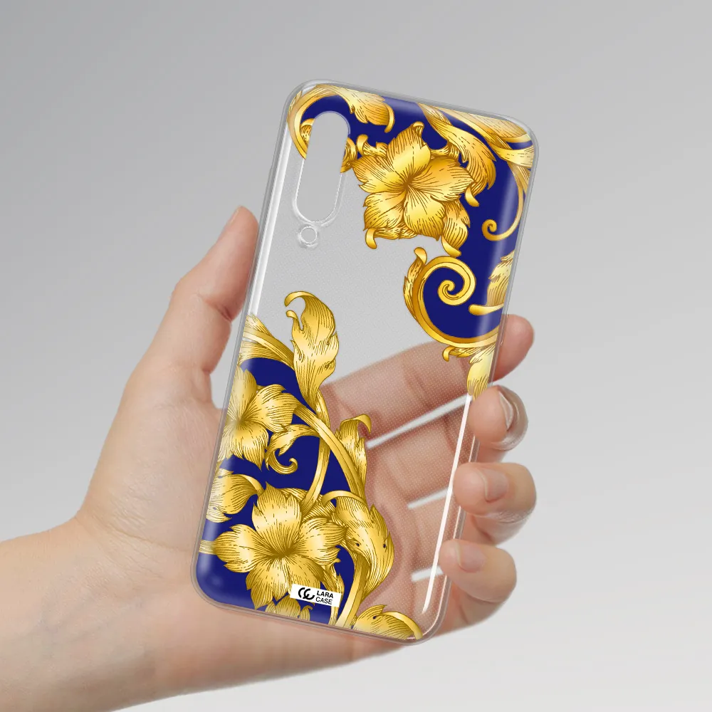 Golden Baroque Xiaomi Mi 9 Clear TPU Case