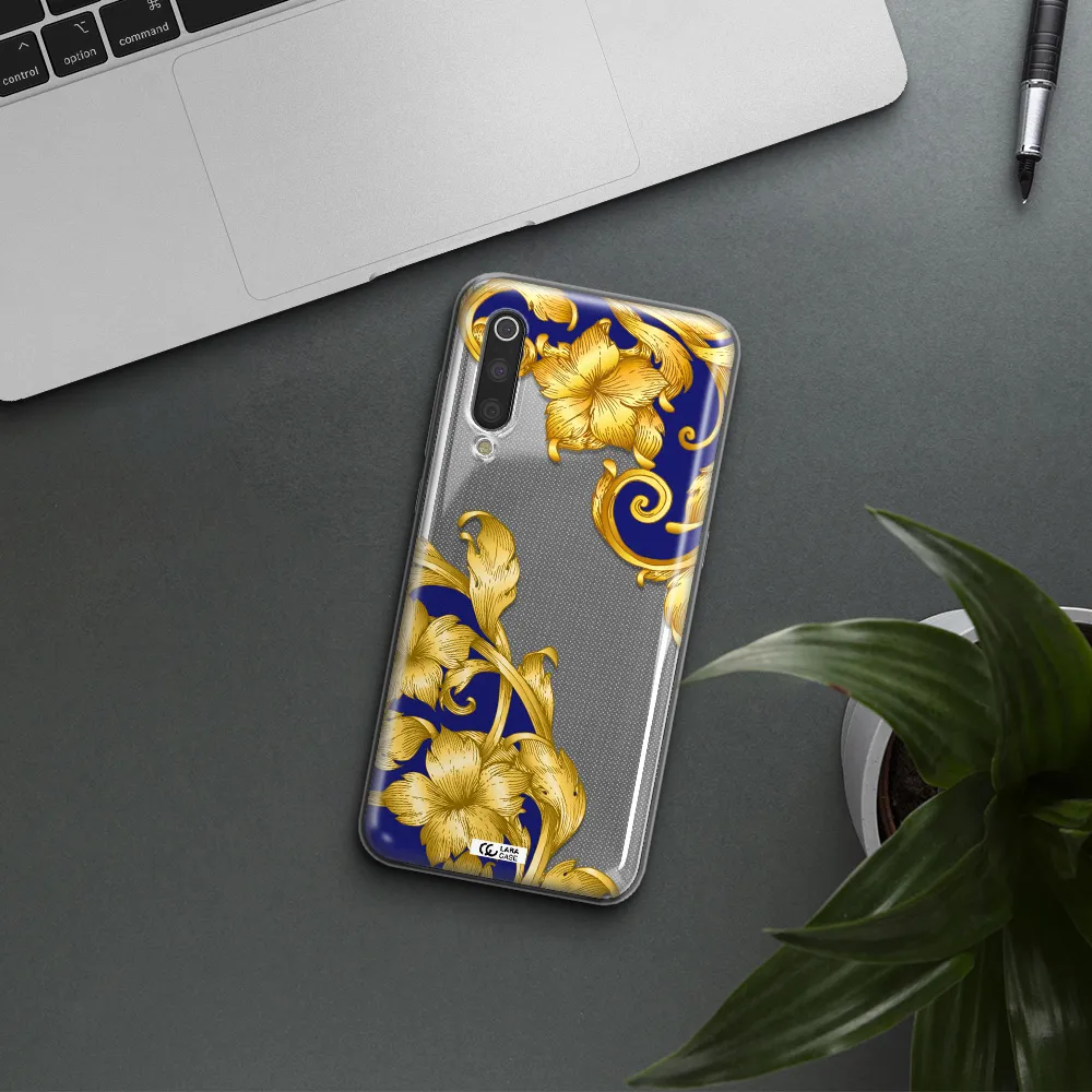Golden Baroque Xiaomi Mi 9 Clear TPU Case