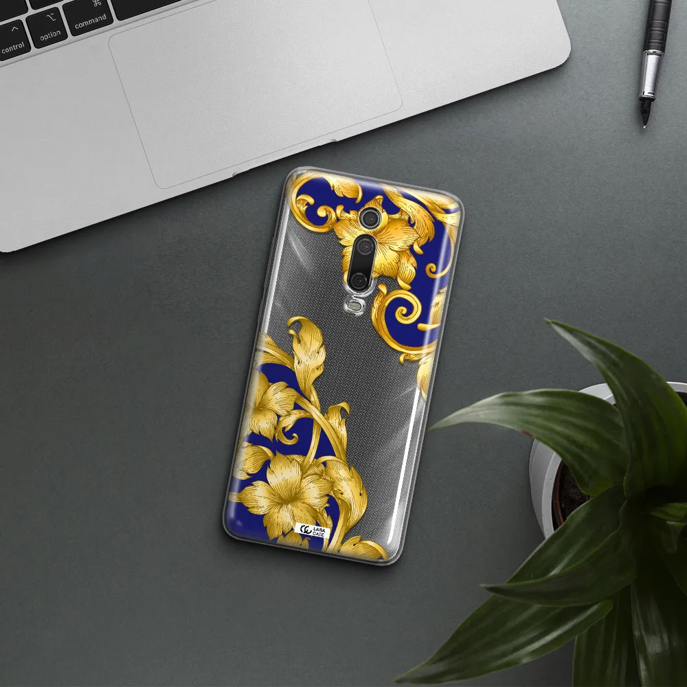 Golden Baroque Xiaomi Mi 9T Clear TPU Case
