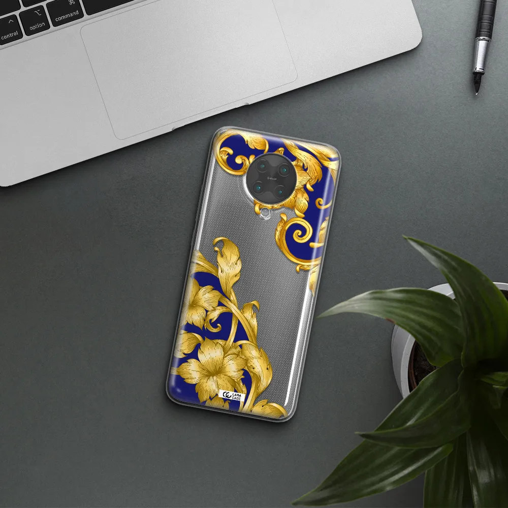 Golden Baroque Xiaomi Poco F2 Pro Clear TPU Case