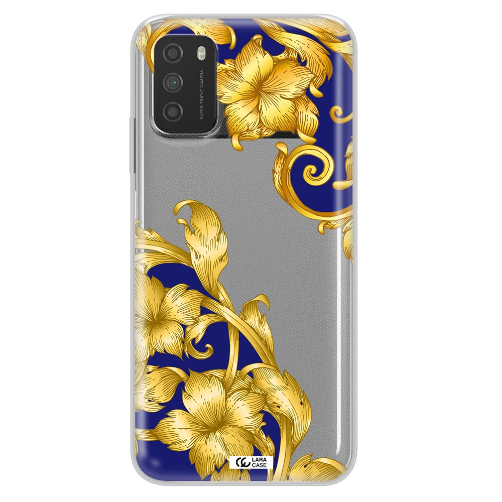 Golden Baroque Xiaomi Poco M3 Clear TPU Case