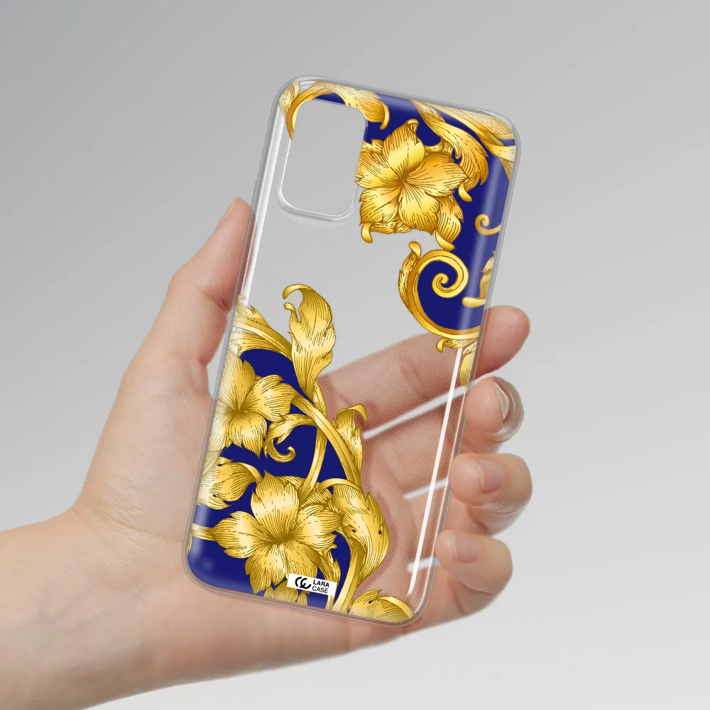 Golden Baroque Xiaomi Poco M3 Clear TPU Case