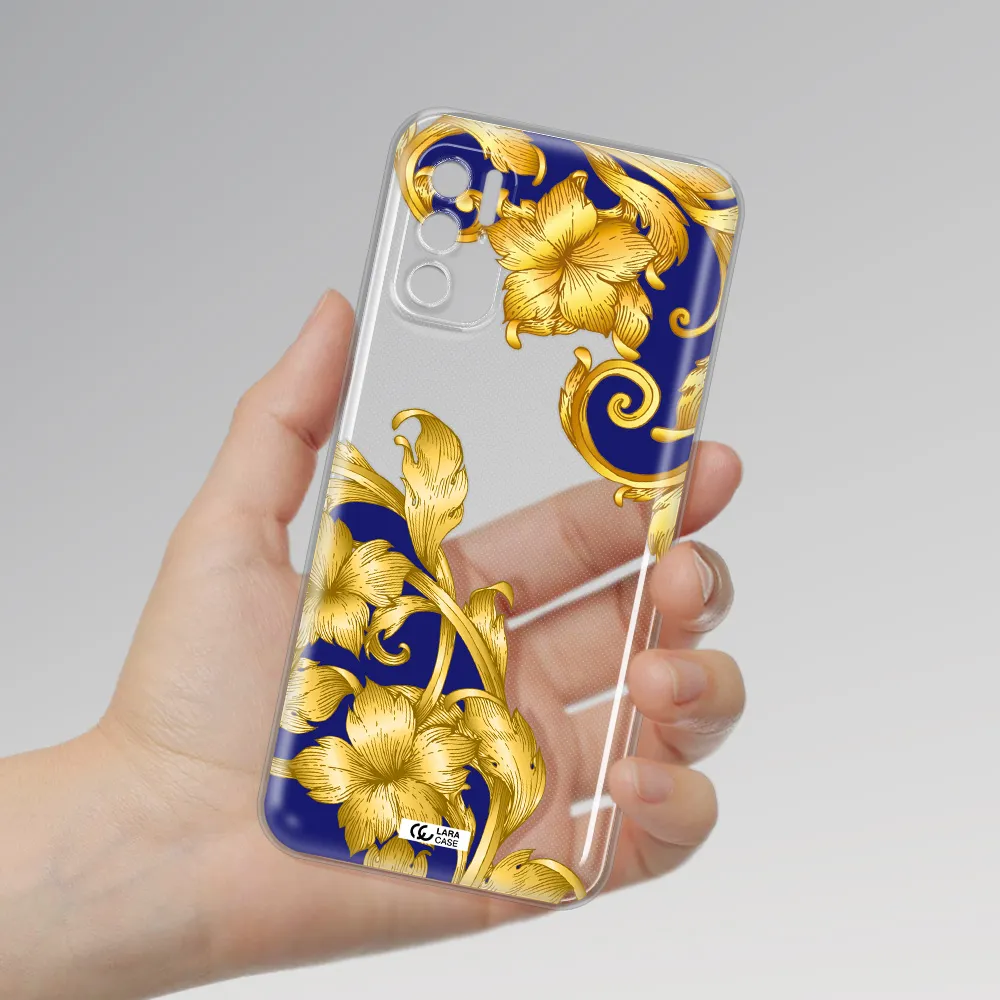 Golden Baroque Xiaomi Poco M4 Pro 5G Clear Tpu Case