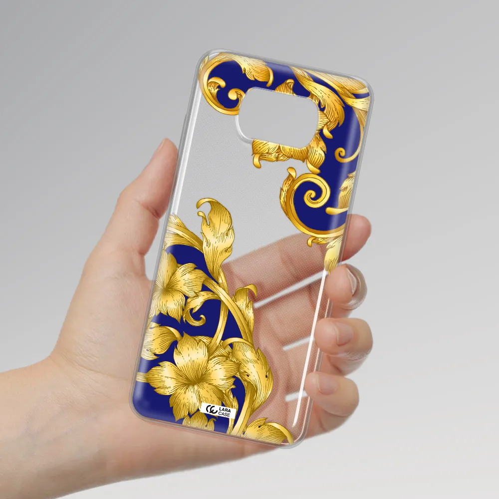 Golden Baroque Xiaomi Poco X3 Clear TPU Case