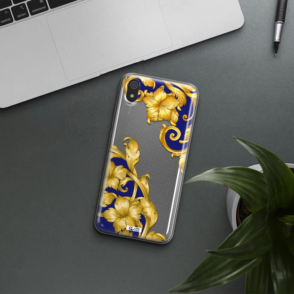 Golden Baroque Xiaomi Redmi 7A Clear TPU Case