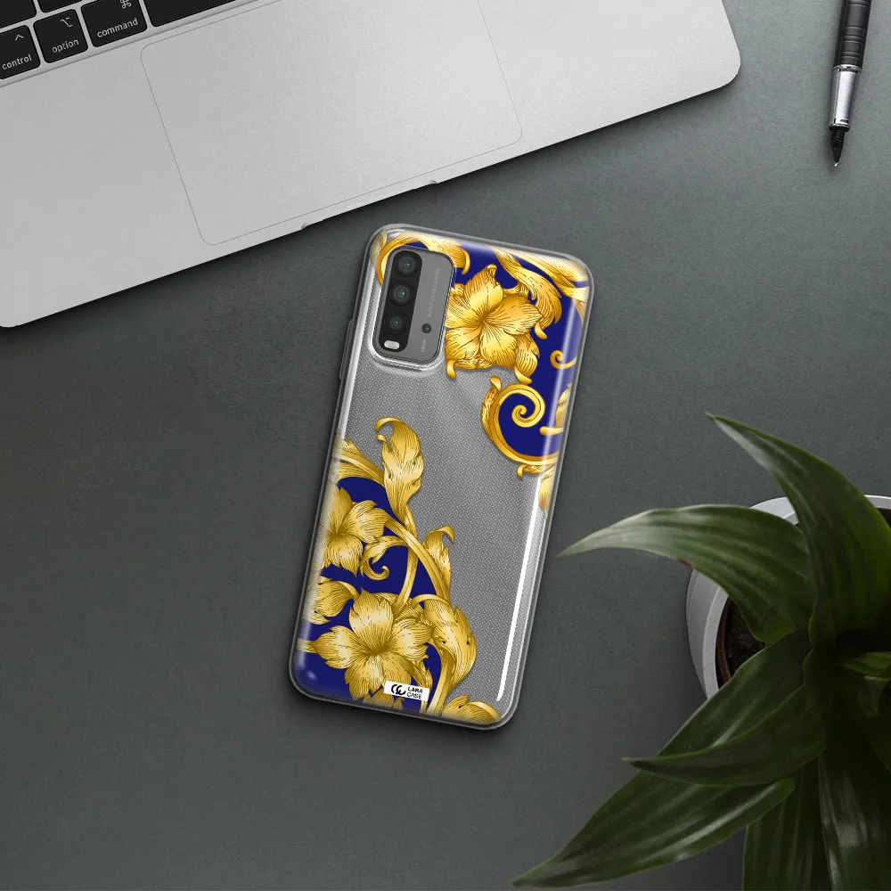 Golden Baroque Xiaomi Redmi 9T Clear TPU Case