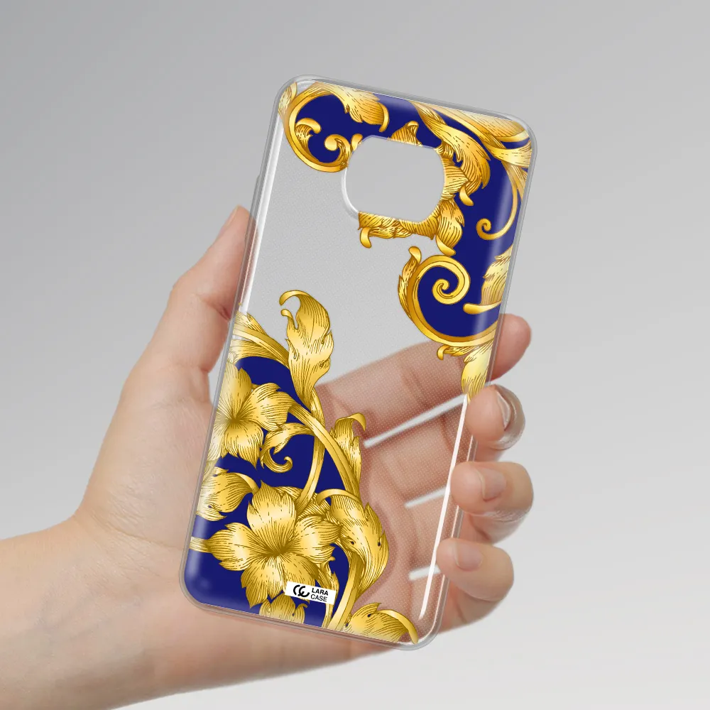 Golden Baroque Xiaomi Redmi Note 9T Clear Tpu Case