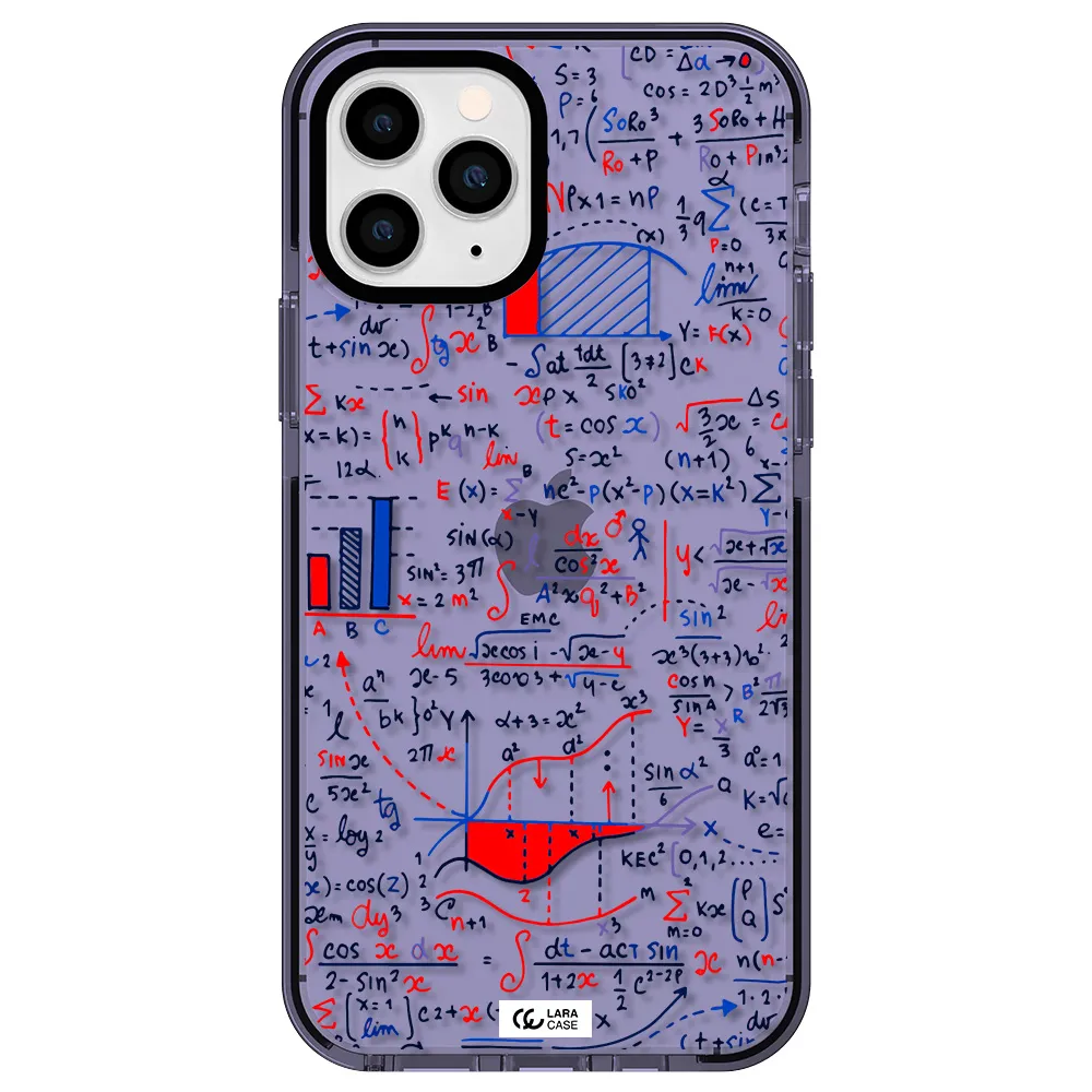Math Blackboard Apple iPhone 11 pro impact Lilac Case