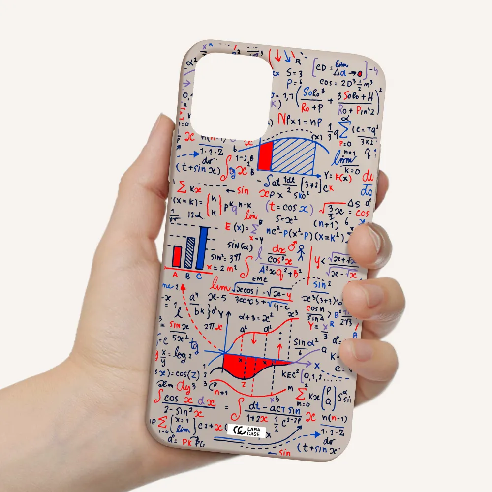 Math Blackboard Apple iPhone 11 pro max Silicone Stone Case