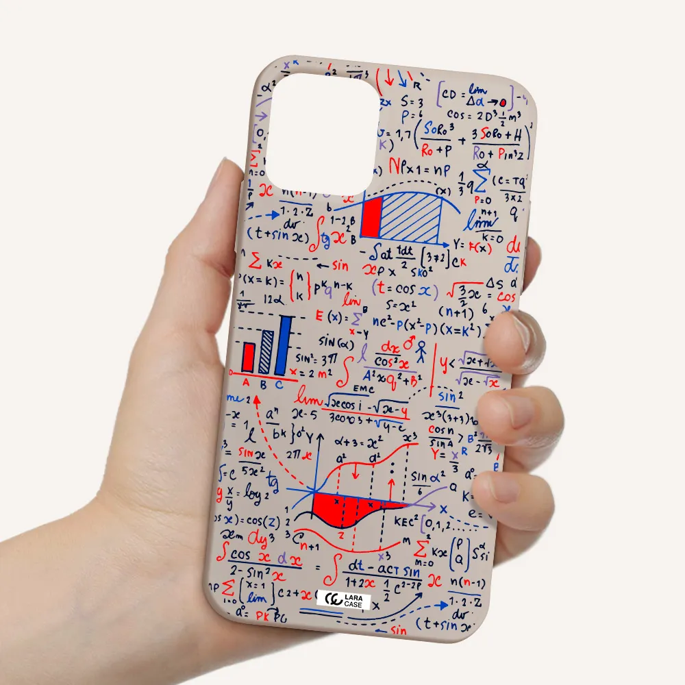 Math Blackboard Apple iPhone 11 pro Silicone Stone Case