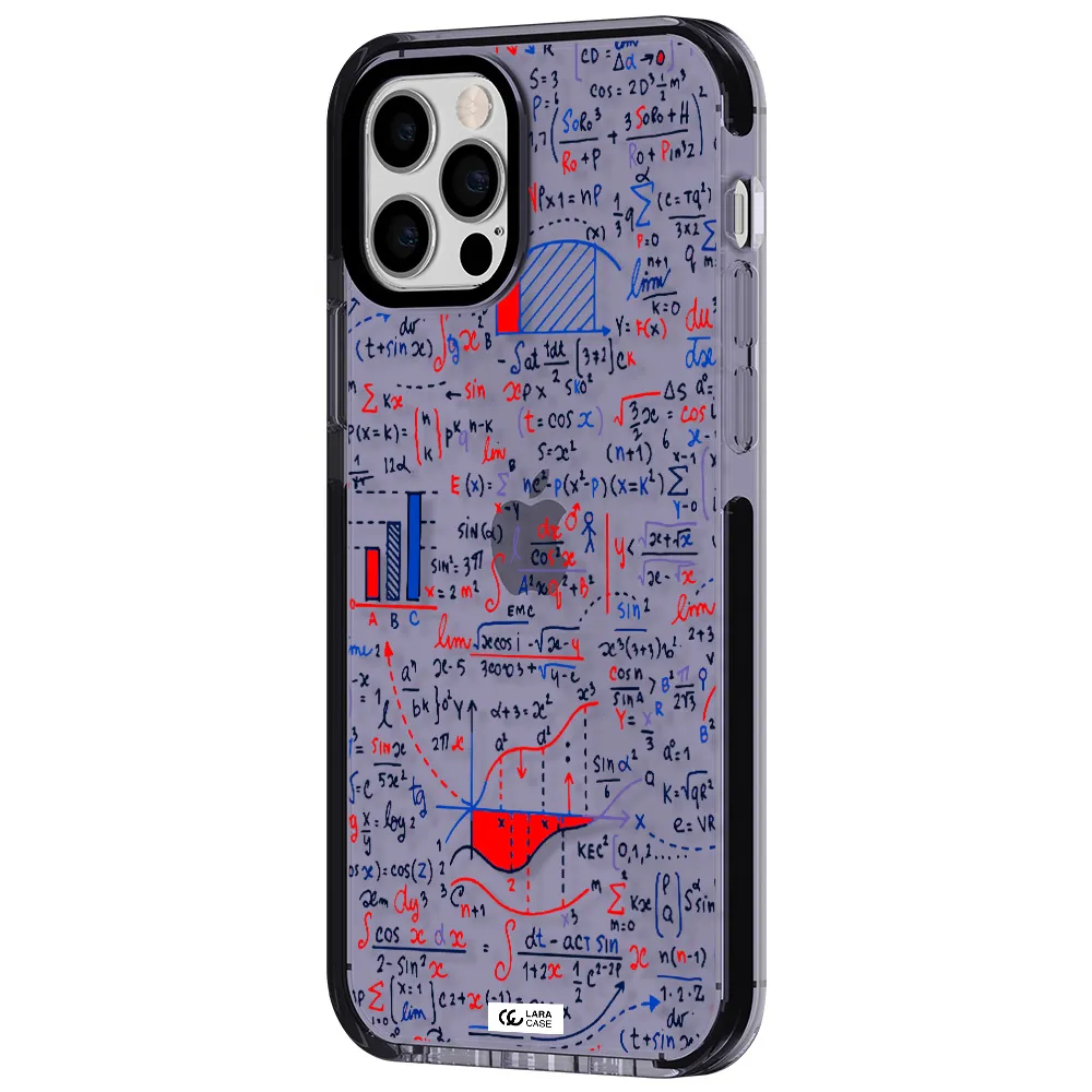 Math Blackboard Apple iPhone 12 pro impact Lilac Case