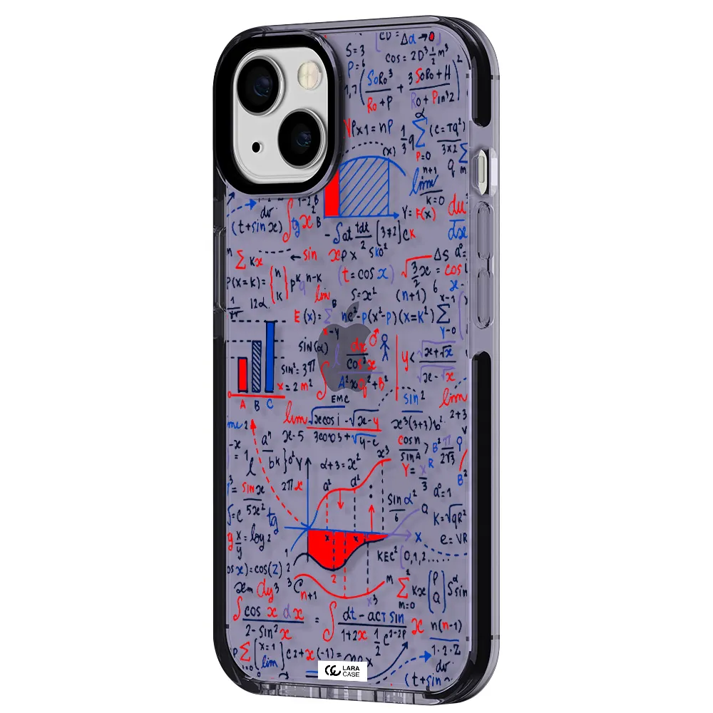 Math Blackboard Apple iPhone 13 impact Lilac Case