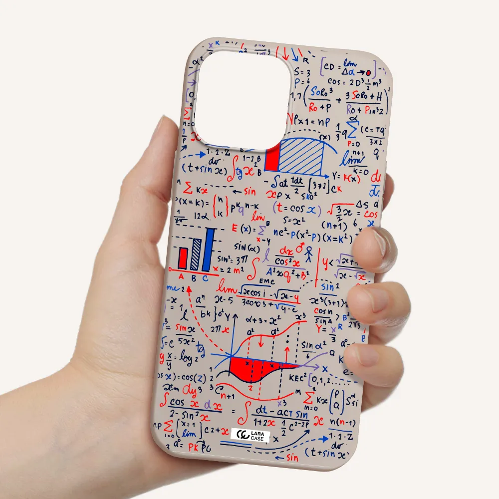 Math Blackboard Apple iPhone 13 Pro Max Silicone Stone Case