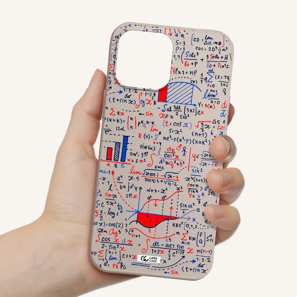 Math Blackboard Apple iPhone 13 Pro Silicone Stone Case