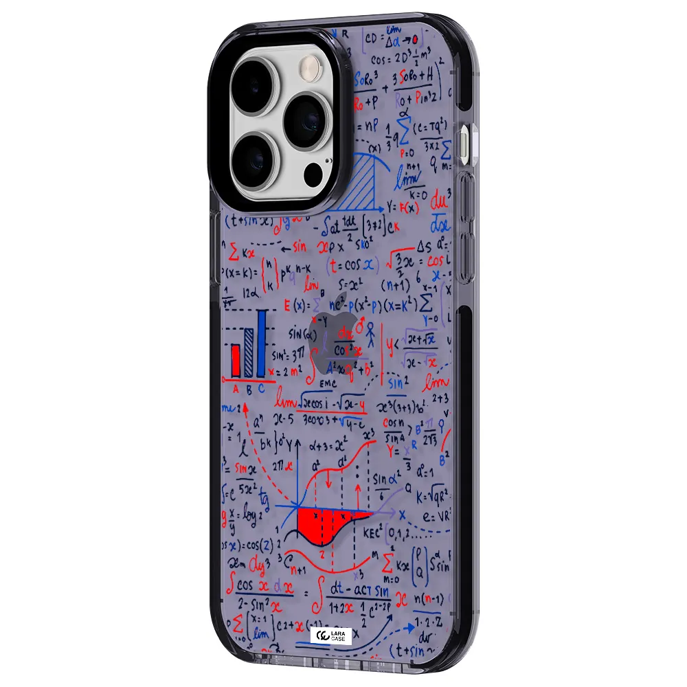 Math Blackboard Apple iPhone 15 Pro impact Lilac Case