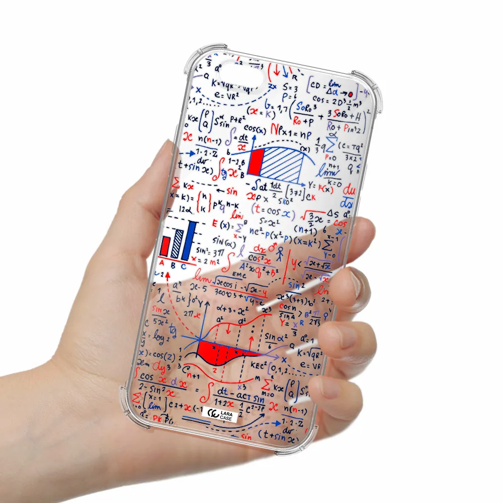 Math Blackboard Apple iPhone 6 Clear PC Case
