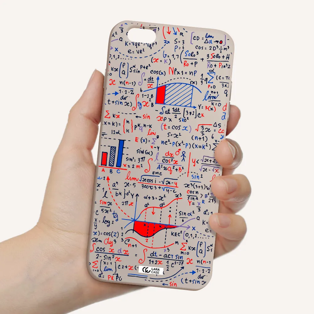 Math Blackboard Apple iPhone 6 plus Silicone Stone Case