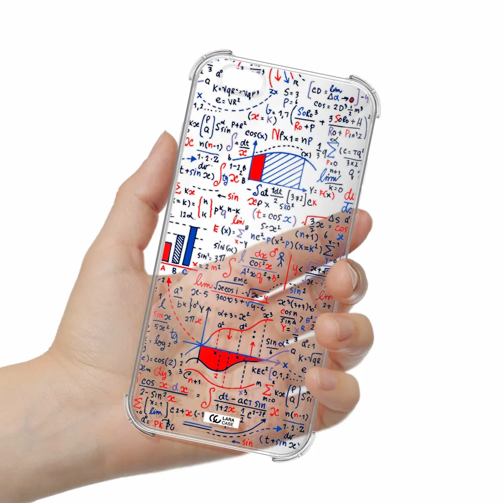 Math Blackboard Apple iPhone 6S Clear PC Case