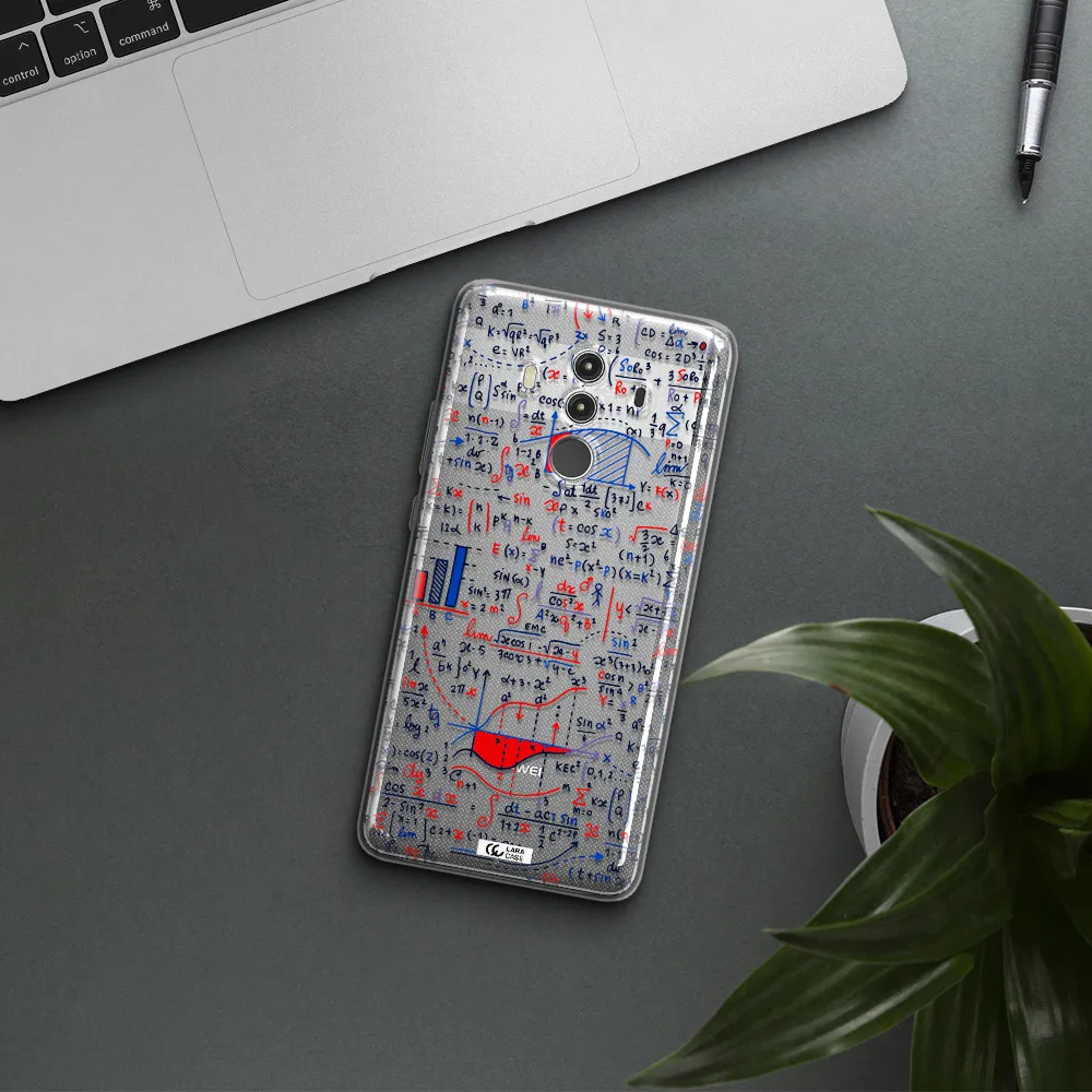 Math Blackboard Huawei Mate 10 Clear TPU Case