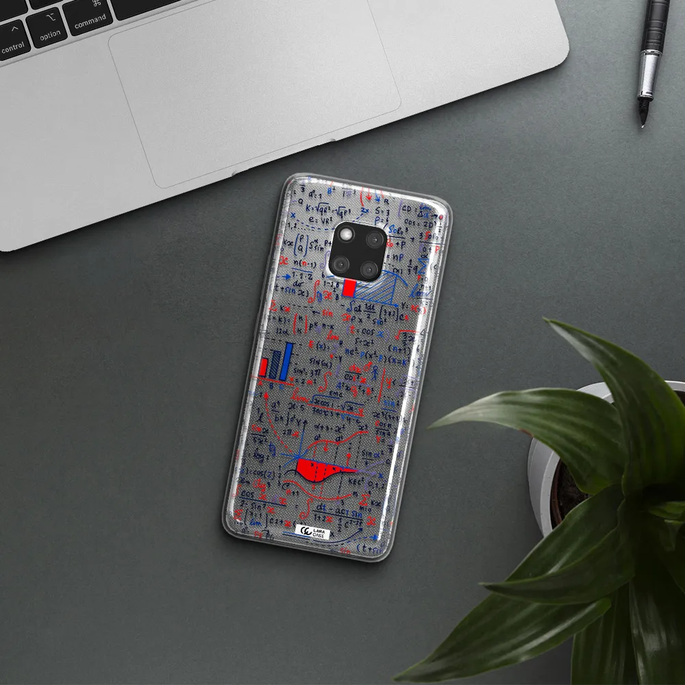 Math Blackboard Huawei Mate 20 Pro Clear TPU Case