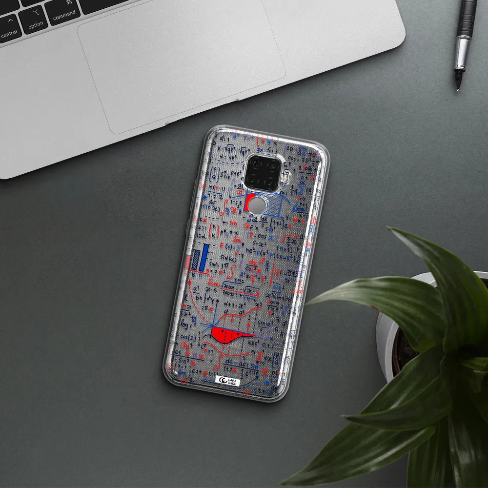 Math Blackboard Huawei Mate 30 Lite Clear TPU Case