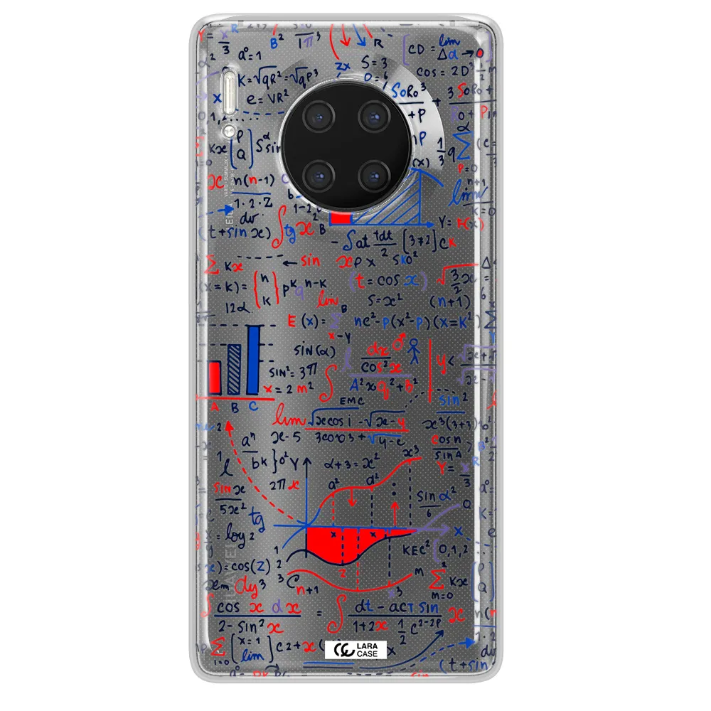 Math Blackboard Huawei Mate 30 Pro Clear TPU Case