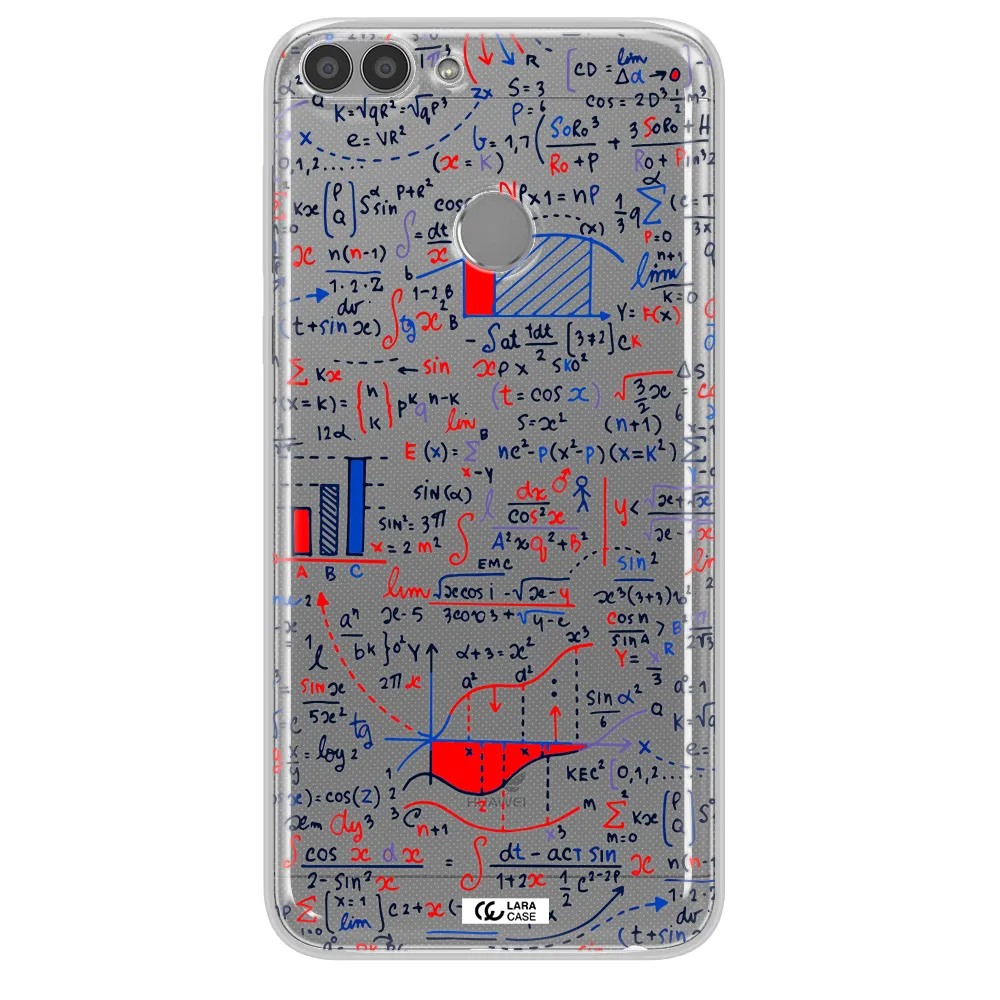 Math Blackboard Huawei P Smart Clear TPU Case