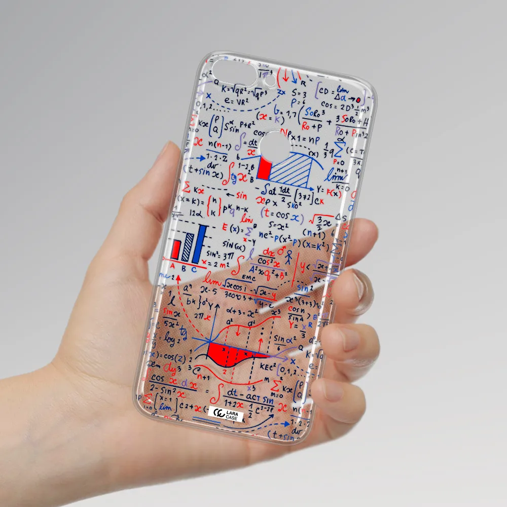 Math Blackboard Huawei P Smart Clear TPU Case
