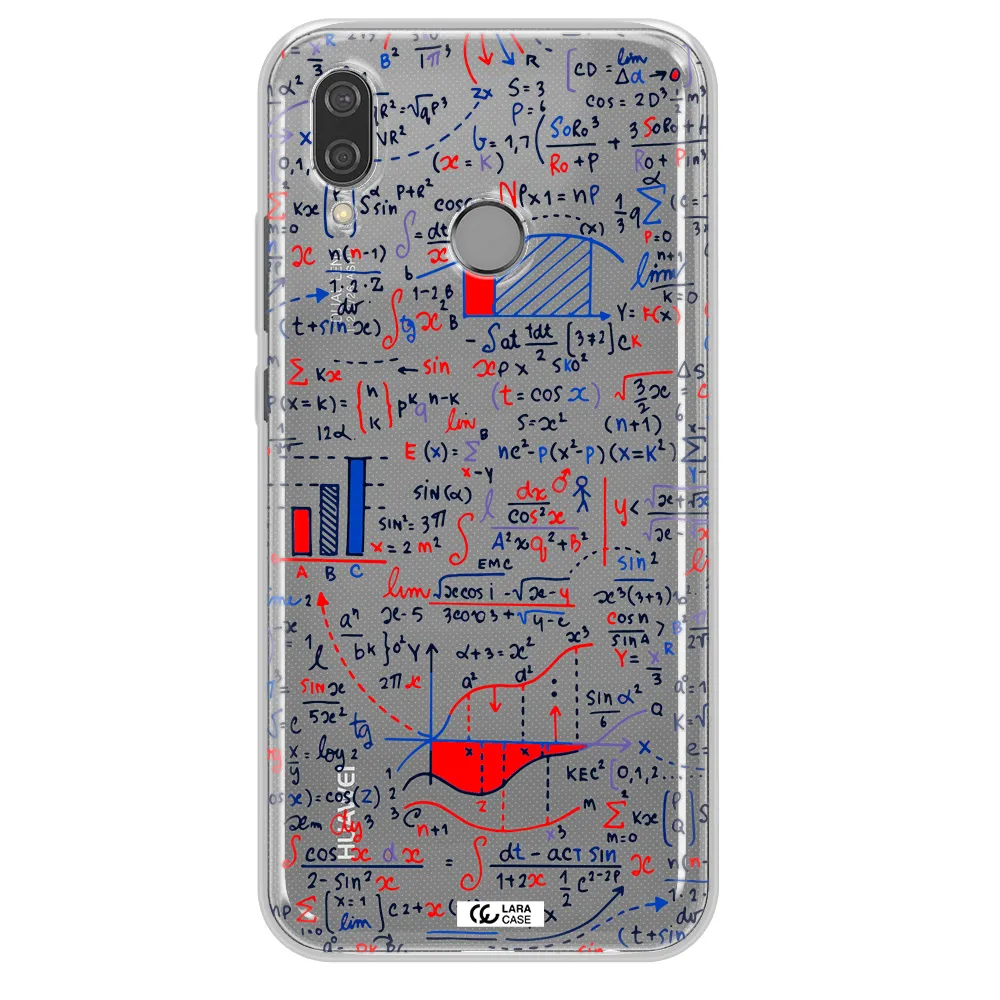 Math Blackboard Huawei P20 Lite Clear TPU Case