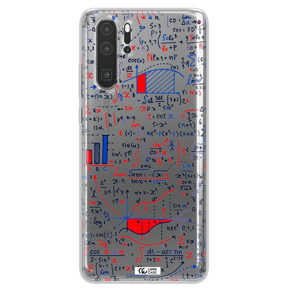 Math Blackboard Huawei P30 Pro Clear TPU Case