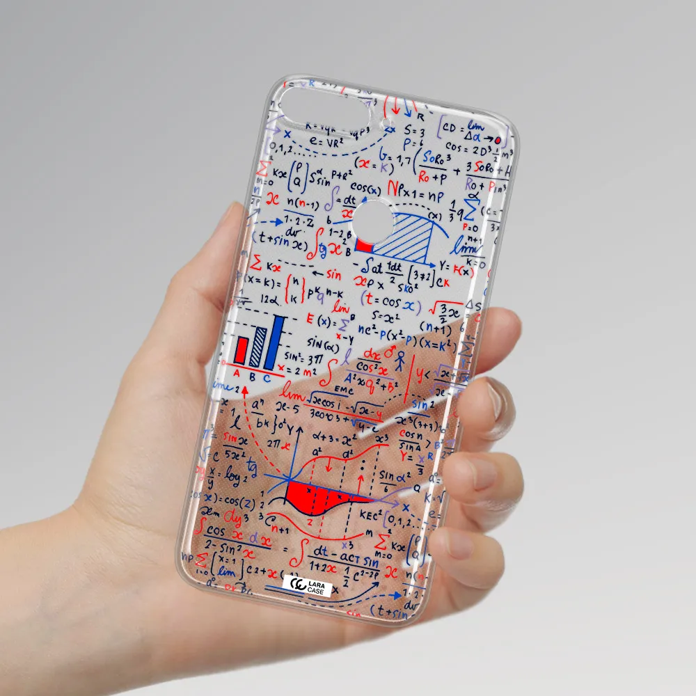 Math Blackboard Huawei Y7 Prime 2018 Clear TPU Case