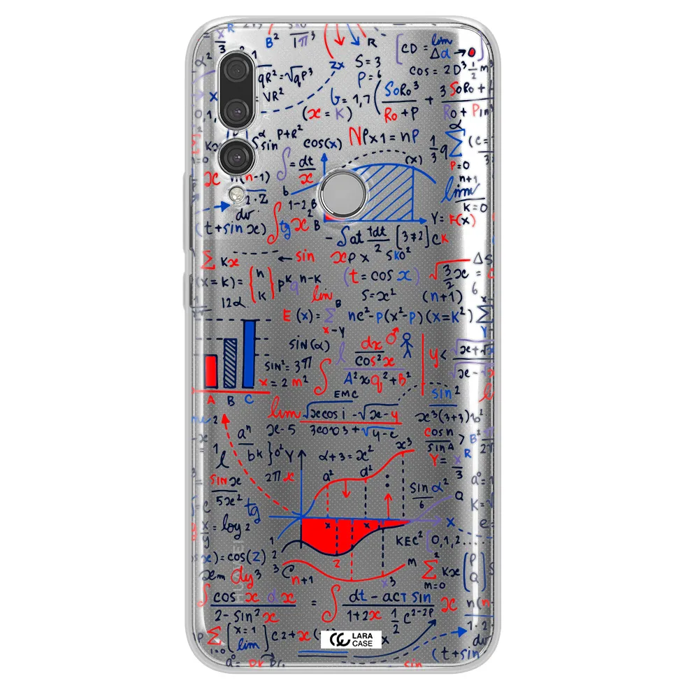 Math Blackboard Huawei Y9 Prime 2019 Clear TPU Case